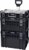 Servante sur roues COBOX 3 boîtes de rangement avec poignée télescopique 600x460x835mm