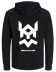 Sweat noir taille M unisexe Drakkar logo blanc