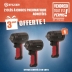 OPE VTEP - Lot de 3 clés à chocs pneumatique compacte 1/2'' 650/1050Nm réf.51160 dont 1 offerte