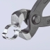 Pince à collier de serrage à oreille frontale