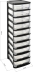 Tour 10 tiroirs de rangement 320x370x1025mm