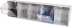 Module de rangement 5 tiroirs basculants 600x133x165mm