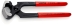 Tenaille marteau 210mm - Gainage PVC, tête polie - 60 HRC