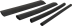 Gaine thermorétractable 4,8mm 100mm 2:1 - sachet 25 manchons