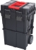 Servante de rangement mobile fermetures polyamide 450x350x710mm