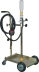Ensemble pneumatique huile 50-60kg 3:1 avec pistolet digital et chariot 4 roues