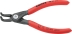 Pince coudée à 90° 130mm pour circlips intérieur 12/25mm