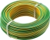 Câble rigide H07V-U 1,5mm² 25m jaune/vert