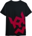 Tee-shirt noir taille S unisexe - Drakkar logo incline
