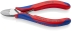 Pince coupante électronique petit biseau 130mm - Ressort - Gainage bi-matière