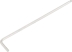 Clé mâle coudée hexagonale extra longue 3mm