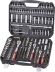 Coffret de douilles 1/4" 3/8" 1/2" - 171 pcs - palette de 56 pcs