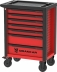 Servante d'atelier 7 tiroirs rouge/noir 765x465x992mm