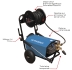 Nettoyeur HP eau froide 380V 15 l/min 200 bar total stop avec enrouleur de flexible 20m et lance turbo