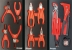 Servante d'atelier 7 tiroirs composée de 237 outils - modules finition métal