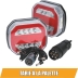 Kit de signalisation arrière LED 12V magnétique WIFI