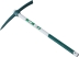 Pioche de terrassier oeil rond 2,5kg avec manche fibre 900mm