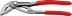 Pince multiprise entrepassée avec bouton poussoir Cobra® ultra-effilée 180mm
