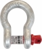 Manille lyre avec axe vissé à œil 19mm 3,25T grade 80 - avec étiquette