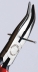 Pince coudée 160mm demi-ronde gainée
