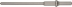 Burin pour marteau Burineur pneumatique 197mm