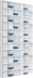 Armoire de rangement 11 modules avec 66 tiroirs basculants 600x114x1254mm