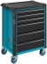 Servante d'atelier 6 tiroirs bleu/noir 785x518x1020mm