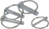 Goupilles clips 4,5 à 11mm - coffret de 50 pcs