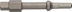Burin carre 1/2" - 6 pans exterieur pour HZ213368