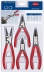 Jeu de pinces pour circlips - lot de 4 pcs