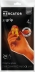 Gants jetables nitrile 240mm 0,26mm orange T7 - Sachet de 4 pcs
