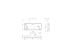 Feu de position LED 12/24V rouge rectangulaire avec catadioptre sur languette