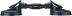 Ventouse double articulée 117mm 30kg