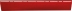Bordure mâle - rouge - Lot de 4 pcs