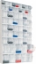 Armoire de rangement 11 modules avec 76 tiroirs basculants 600x133x1224mm