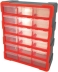 Armoire de rangement plastique 18 tiroirs 380x160x470mm