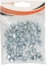 Ecrou borgne zingué blanc M6 DIN 1587 - sachet de 50 pcs