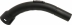 Raccord coudé 34mm côté accessoire pour flexible aspirateur pour réf.07401/07403/07411/07436/07439