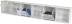 Module de rangement 6 tiroirs basculants 600x92x114mm