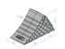 Cale pour poids lourds plastique noir 200mm 6500kg