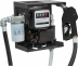 Cuve de stockage gasoil PEHD DP 5000L avec armoire intégrée pour station à gasoil 230V 50 l/min et pistolet automatique/compteur/filtre