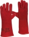 Gants de soudeur cuir doublé manchette 160mm T10 - lot de 12 pcs