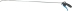 Soufflette PVC avec bec 6x750mm avec raccord rapide - sac cavalier