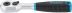 Cliquet 1/4" 90 dents réversible pour embouts tournevis