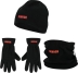 Pack hiver bonnet - tour du cou - gant polaire