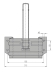 Bride acier pour cale poids lourds 5000kg
