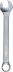 Clé mixte de 19mm tête polie - carte