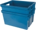 Bac de rangement bleu 20L 390x290x230mm