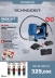 PN N°7 pompe à graisse 20V 690 bar - 2 batteries Li-ion 2Ah - 1 chargeur 3A - coffret - 4 cartouches de graisse OFFERTES