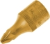 Douille tournevis 1/4" avec embout 28mm Pozidriv® PZ2